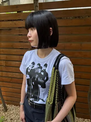 ショート ボブ/似合わせカット /ニュアンスカラーのヘアスタイル