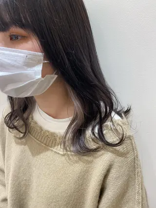 ロング カラー 髪質改善/白髪ぼかし レイヤー　🌱千咲季のヘアスタイル