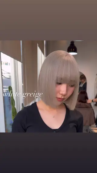 ショート カラー 💜ハイトーン💛 マジカルかいちゃんのヘアスタイル