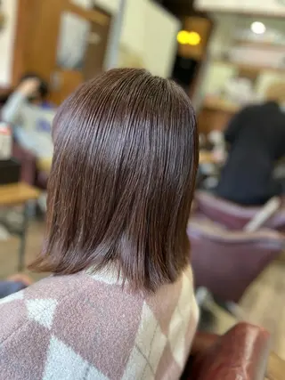 ミディアム カラー HAIR MAKE Avalon 橋本店所属・💎白髪染めも対応 🙆👌山本明菜のヘアスタイル