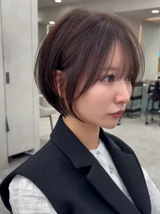 ショート 👑白髪ケア👑 ウメダナオヤのヘアスタイル