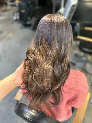 ロング 🌷ブリーチ縮毛矯正 /mina🌷のヘアスタイル