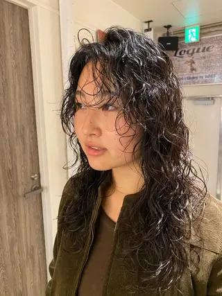 ロング キッズ ナチュラルヘア🫧 ナナミのヘアスタイル