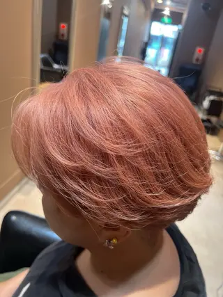 ショート keita💫暖色系 💫ハイトーン💫のヘアスタイル