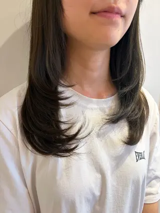 ミディアム ボブ🍊暖色カラー 浅草【Bob美容師】のヘアスタイル