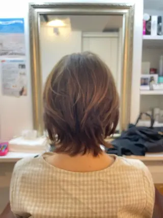 ショート 🌈elua yukaのヘアスタイル