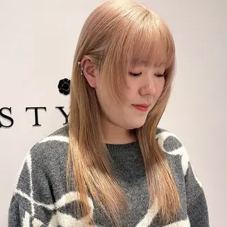 セミロング STYLE 相模大野のヘアスタイル