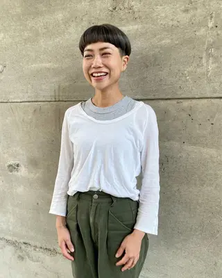 ショート 宮口かなた🍊 カットモデル募集のヘアスタイル