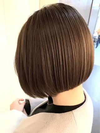 ショート 🤎タケオカ サキ🤎のヘアスタイル
