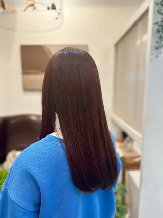 ロング カラー 村上 滉弥のヘアスタイル