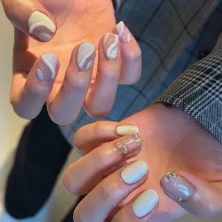 ネイル Flow nail所属・山本 七海のネイルデザイン