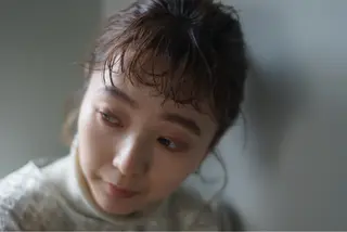 ミディアム ヘアアレンジ 美髪ストレート 川本雄己のヘアスタイル