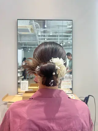 セミロング AVANCE.なかもず所属・砂野 真璃奈のヘアスタイル