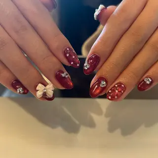 ネイル wakana♡ 自由が丘/パラジェルのネイルデザイン