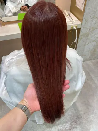 ロング カラー 店長/mao/ 前髪/顔周りカットのヘアスタイル