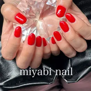 ネイル miyabi nail 桂川駅近くのネイルデザイン