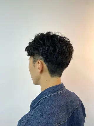 ショート カラー パーマ メンズ Aujuaソムリエ 🎨‎♡HARUのヘアスタイル