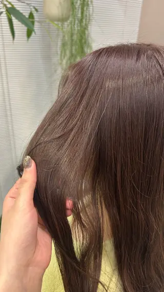 ロング 櫻木李紗/暖色カラー 透明感カラーのヘアスタイル