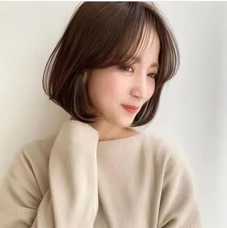 ミディアム 💫期間限定価格💫 似合わせカット🧚のヘアスタイル