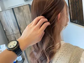 セミロング Lovis moa 〘国分　かな〙のヘアスタイル