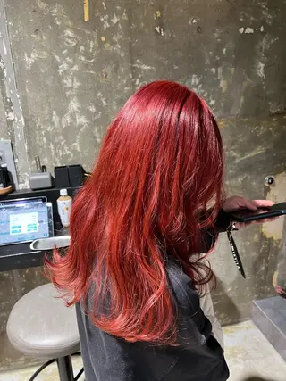 カラー 久永 菫のヘアスタイル