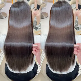 ロング カラー レイヤー❣️縮毛矯正 川村利幸のヘアスタイル