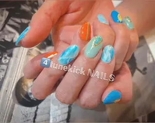 ネイル 4tunekick NAILS(フォーチュンキックネイルズ)所属・光森 淳子のネイルデザイン