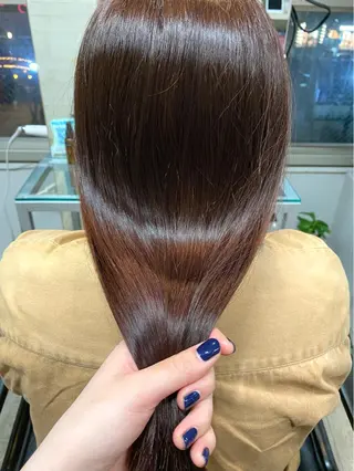 カラー や ぎ /神戸美容室 /顔まわりレイヤーのヘアスタイル