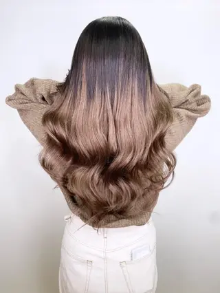 ショート 💎馴染むエクステ ×カラーTOMO💎のヘアスタイル