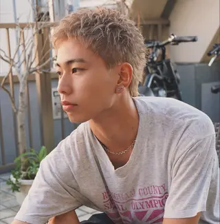 ショート カラー メンズ DIECE  SHIBUYA所属・小野寺 彗人のヘアスタイル