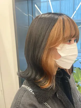 ミディアム カラー 🎀透明感 カラー🎀ミズキのヘアスタイル