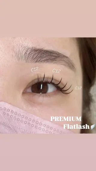 マツエク・マツパ 🐈‍⬛束感マツエク はるな🐈‍⬛のマツエク・マツパデザイン