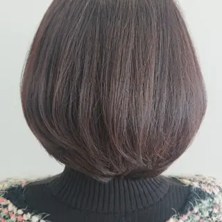 ミディアム 坂上 晴日のヘアスタイル