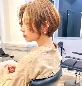 ショート 会田 渡夢のヘアスタイル