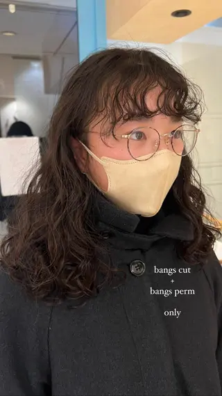 ロング パーマ/名古屋パーマ / コデラ ナナホのヘアスタイル