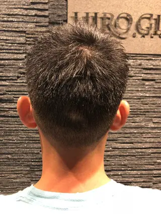 ショート HIRO GINZA BARBER SHOP 大阪所属・木村 りきのヘアスタイル