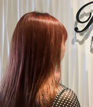 セミロング 大倉 未波のヘアスタイル