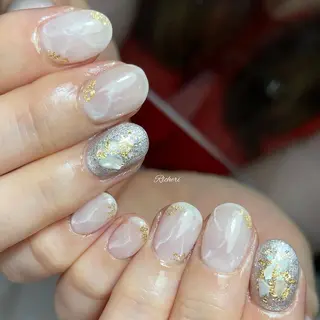 ミディアム ネイル richeri beautyのネイルデザイン