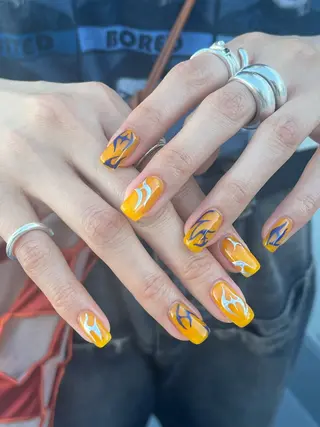 ネイル 🤎Two ERI🤎のネイルデザイン