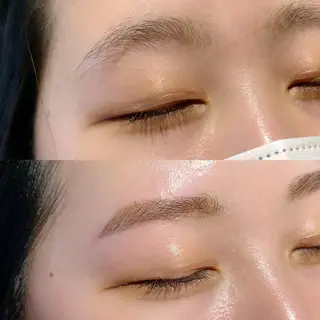 アイブロウ 🎀🩶韓国風束感 エク/マナミ🪽のマツエク・マツパデザイン