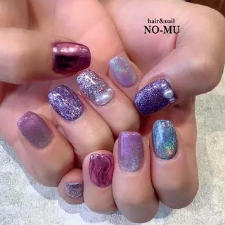 ネイル hair＆nail NO-MU所属・hair＆nail NO-MUのネイルデザイン