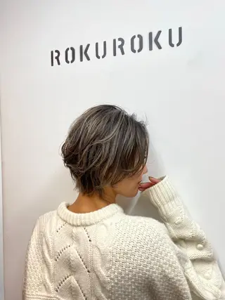 ショート カラー ✨韓国/外国人風✨ 江原巧のヘアスタイル