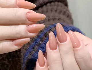 ネイル By moonネイル 🌷ワンホン/韓国風のネイルデザイン