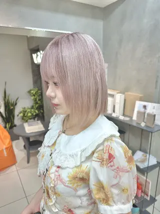 ミディアム 骨格診断で絶対可愛い ✨丸みショート✨凌弥のヘアスタイル