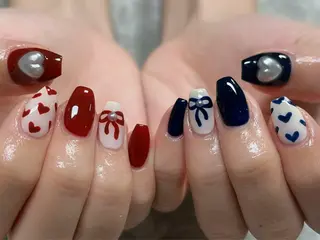 ネイル 【Zina京都駅前】 きぬがわ らむのネイルデザイン