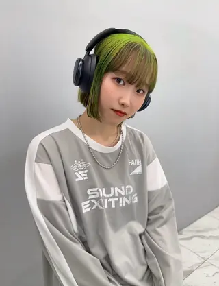 ショート カラー 新宿店長 🦄ブリーチYUGOのヘアスタイル