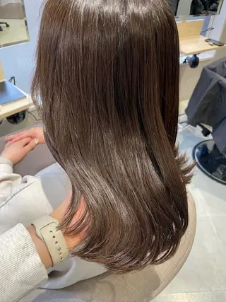 ミディアム カラー HARUKA韓国ヘア /Luana梅田のヘアスタイル
