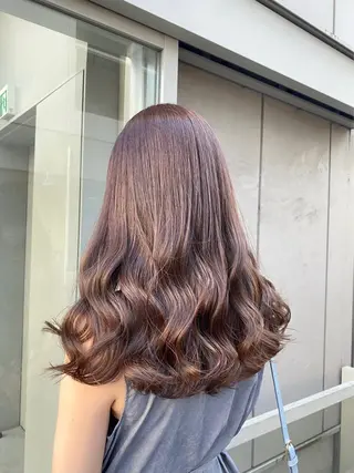 セミロング カラー ヘアアレンジ 💍Story川越 オフィシャル💍のヘアスタイル