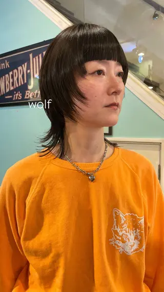 ミディアム sourire  西大分所属・Sourire西大分 ☘️いけだ　あおいのヘアスタイル