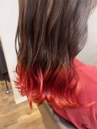 セミロング NIENTE2nd所属・大良 彩水のヘアスタイル